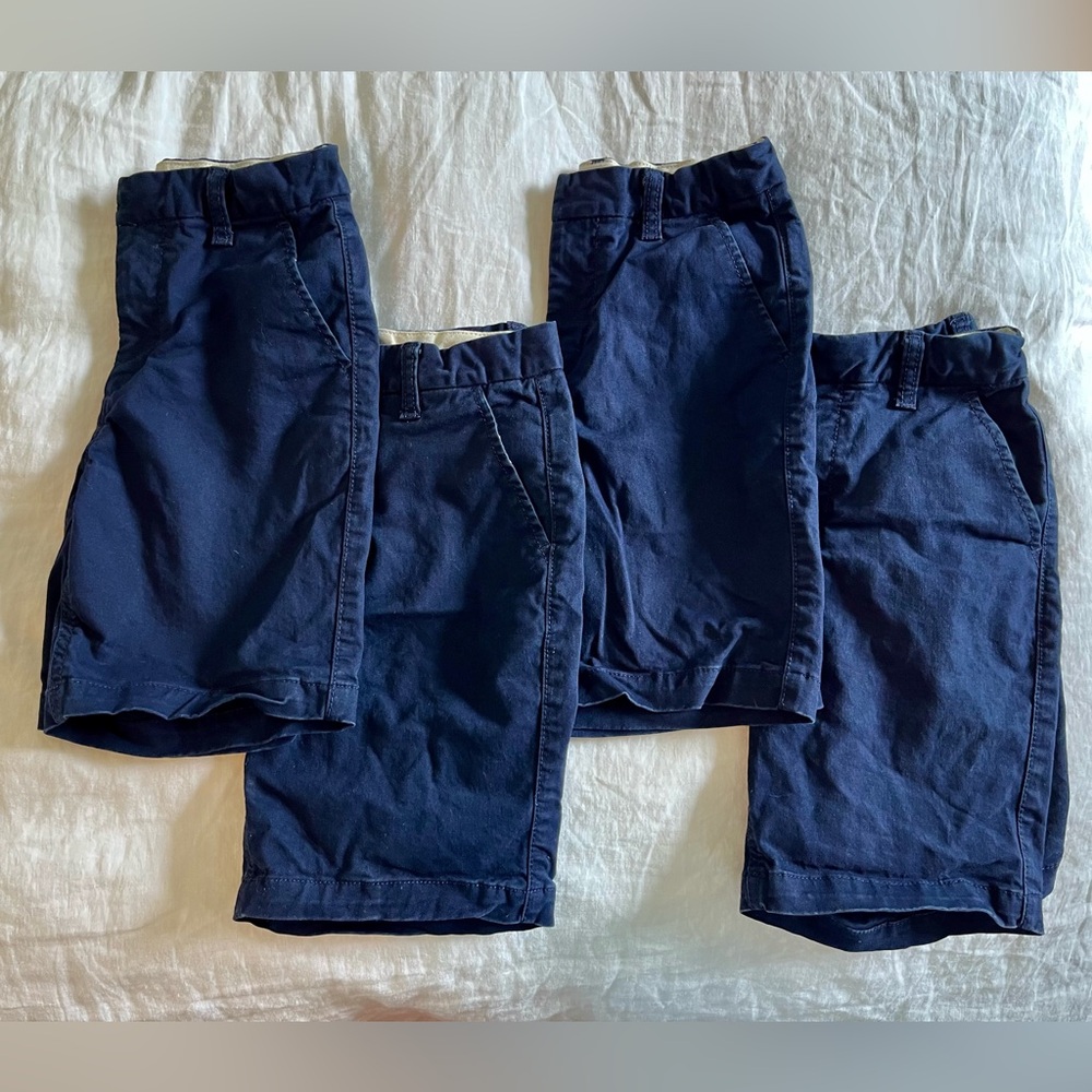 Gap Navy Uniform Shorts - 4 Pairs